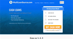 Desktop Screenshot of multiloansources.com